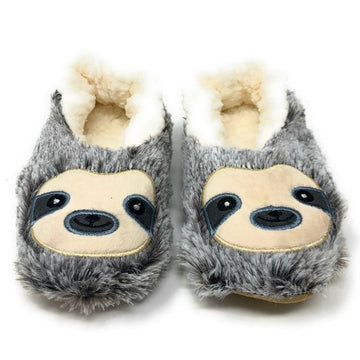 Ivy Stone-Ooh Geez! Slippers Med Plush Sloth Slipper Socks